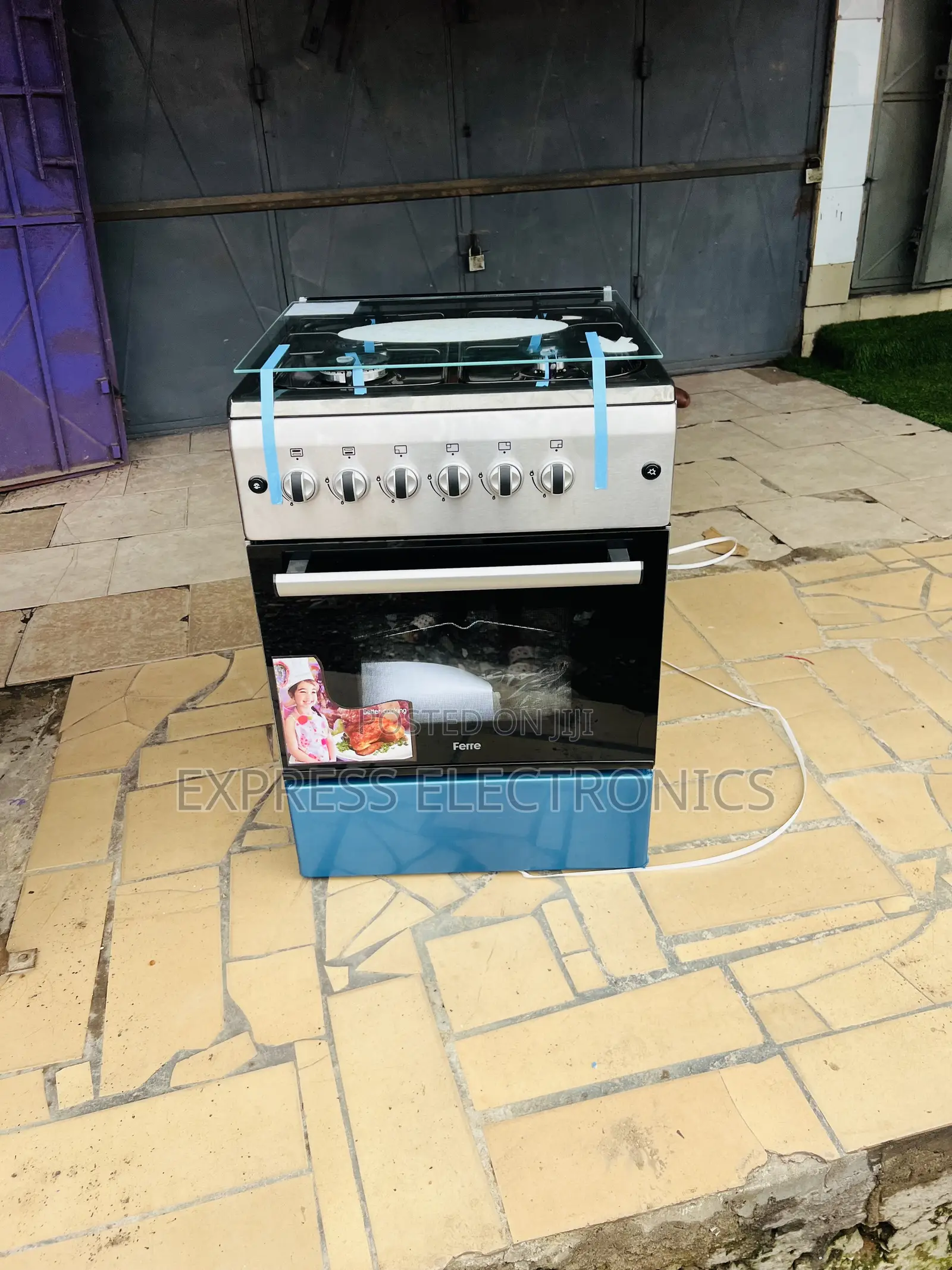Call and Order New Linen Gas Cooker Oven Rotisserie 4burner 60/60.