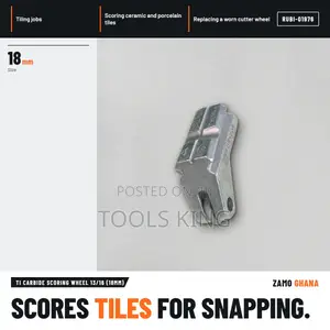 Ti Carbide Scoring Wheel 13/16 (18Mm) - RUBI-01976