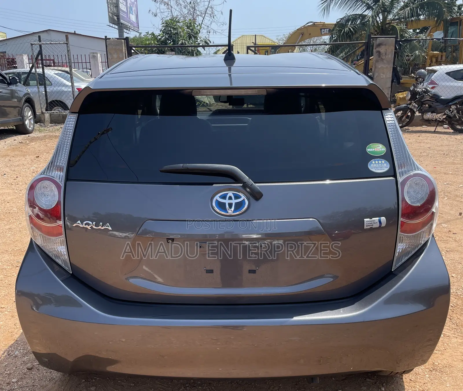 Toyota Aqua 2014 Gray