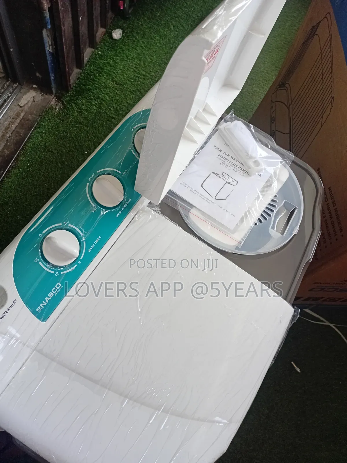 Nasco Twin Washing Machine- Reliable Performance for Everyday Laundry