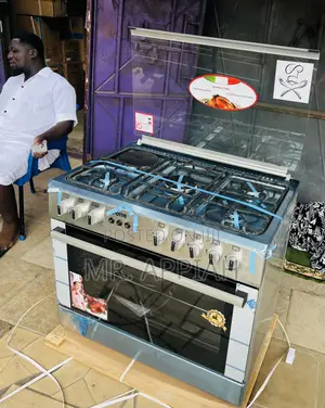 Order Classic Glass Lid 1 Electric + 4 Gas Cooker(Gray)