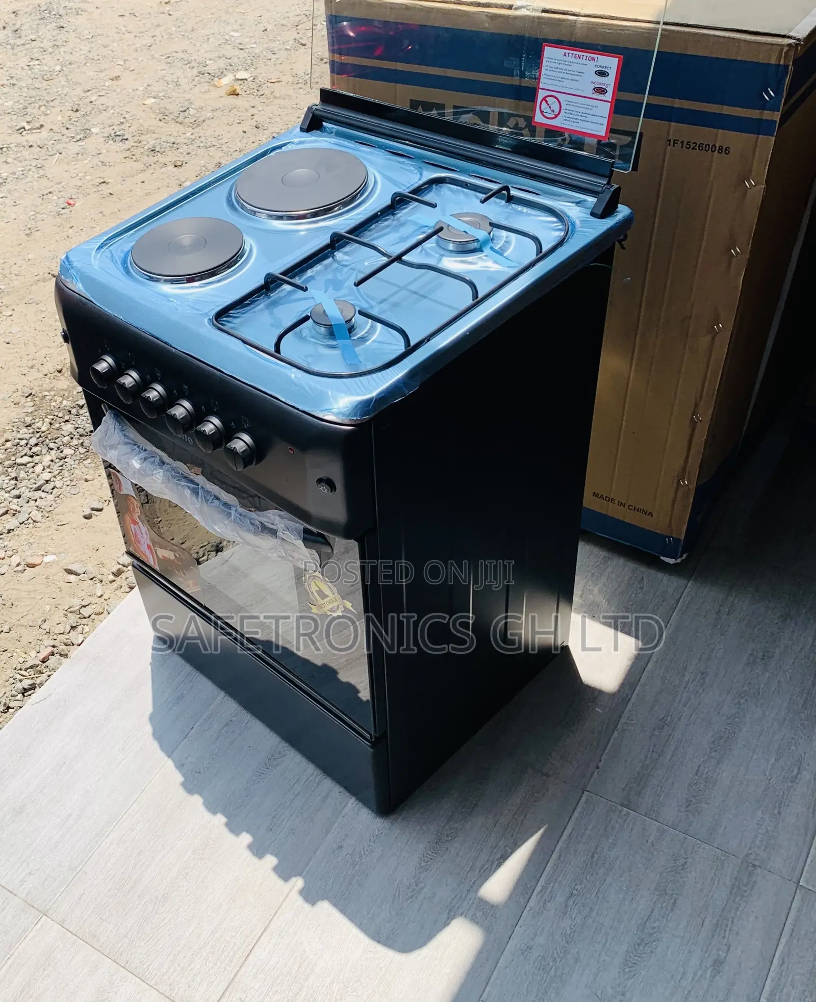 Best Deals on Ferre Black (2 Electric 2 Gas) Cooker