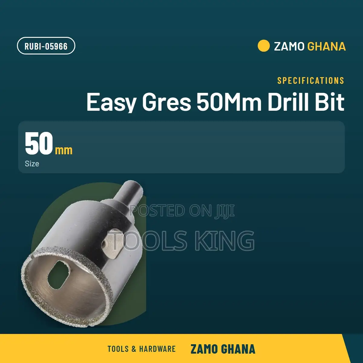Easy Gres 50Mm Drill Bit - RUBI-05966