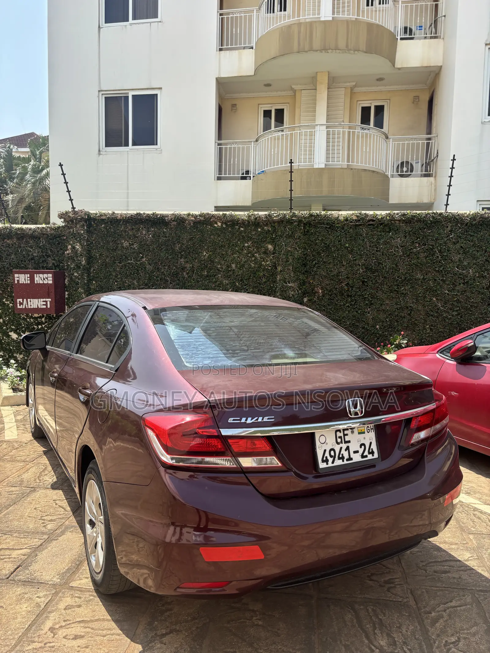 Honda Civic EX 4dr Sedan (1.8L 4cyl CVT) 2015 Brown