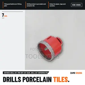 Drygres Drill Bit 7Mm Dry Cut Diam. Drill Bit Superpro M1 - RUBI-05994