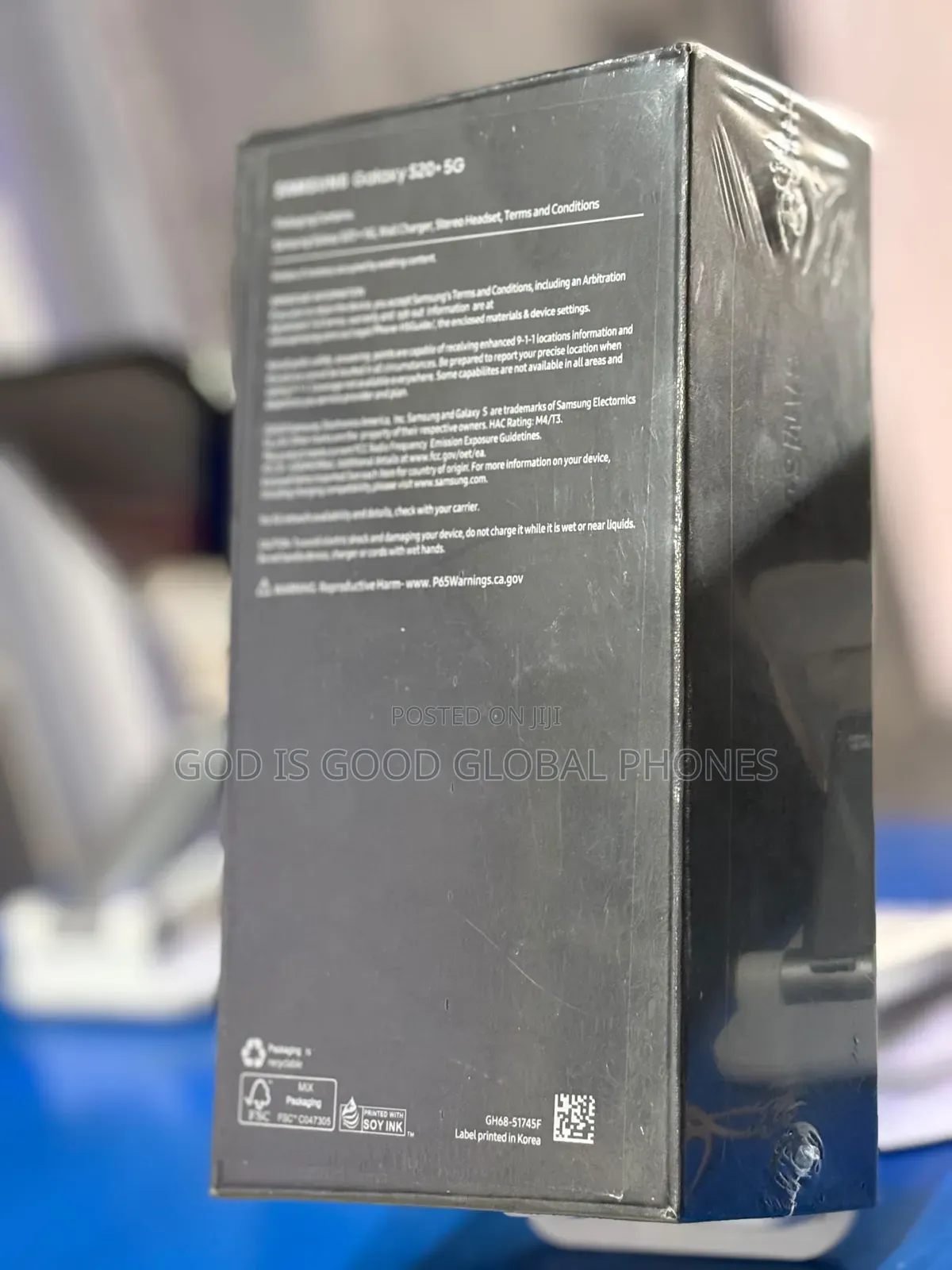 New Samsung Galaxy S20+ 5G 128 GB Black