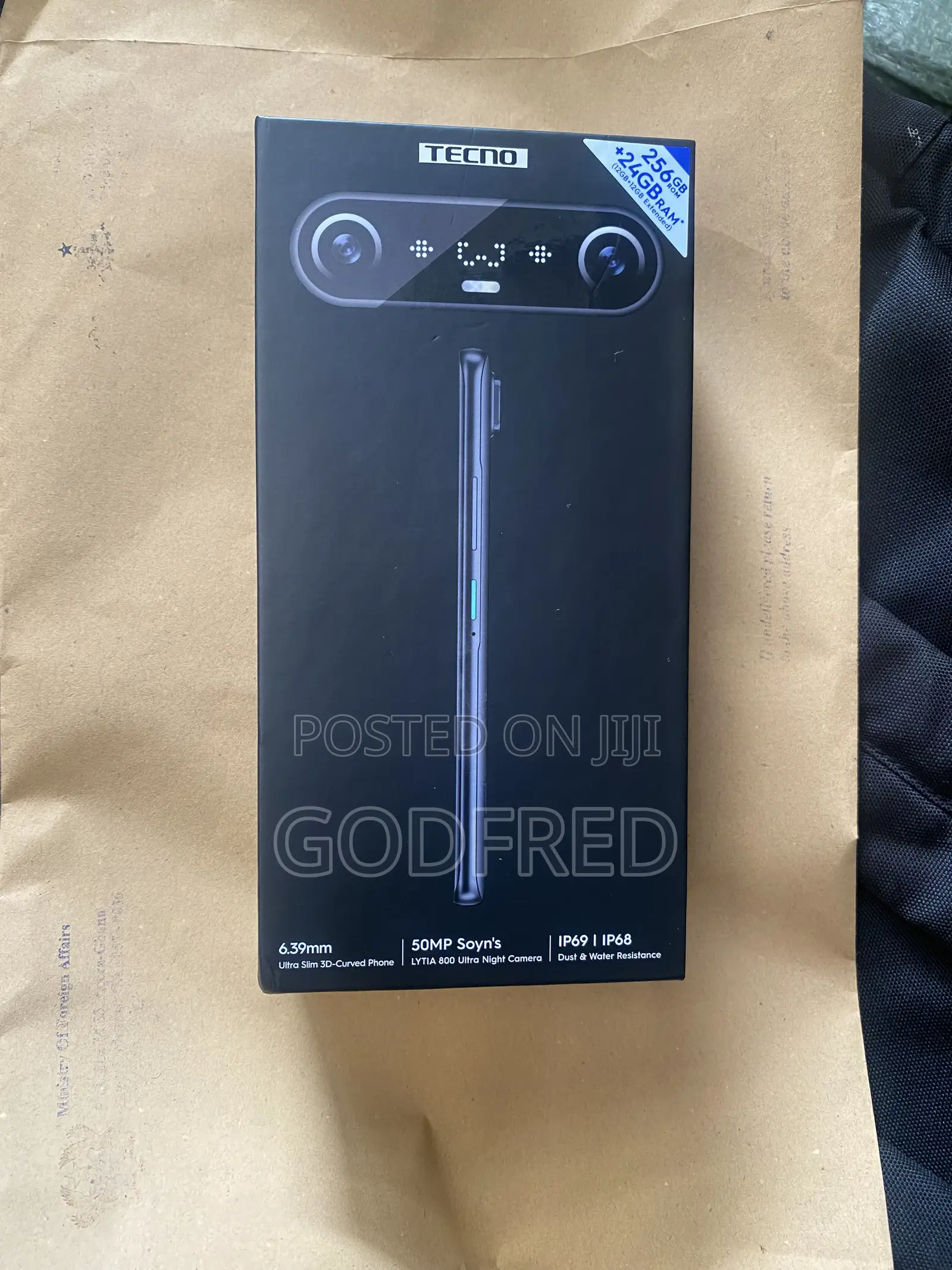New Tecno Camon Slim 256 GB Purple