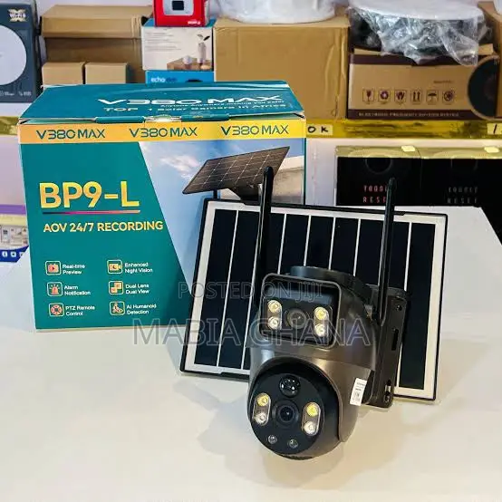 V380 6mp 4g Solar Camera