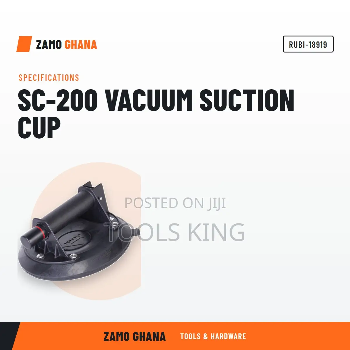 Sc-200 Vacuum Suction Cup - RUBI-18919
