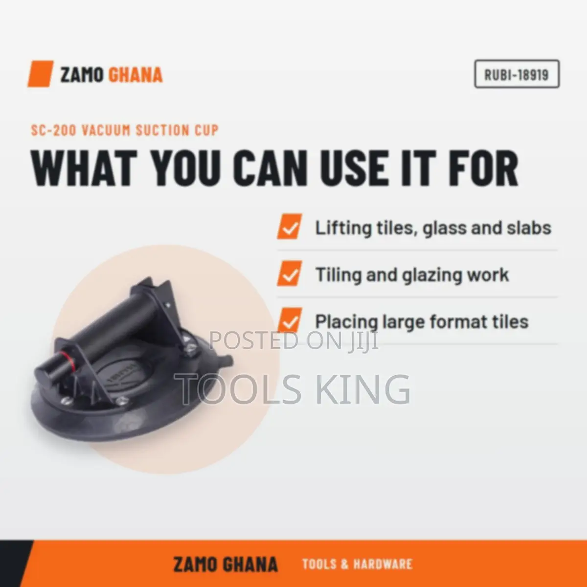 Sc-200 Vacuum Suction Cup - RUBI-18919