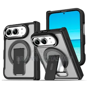 iPhone Duo Translucent Case With Hinge Protector and Kickstand