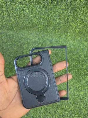 iPhone Duo Magnetic Leather Finish Case