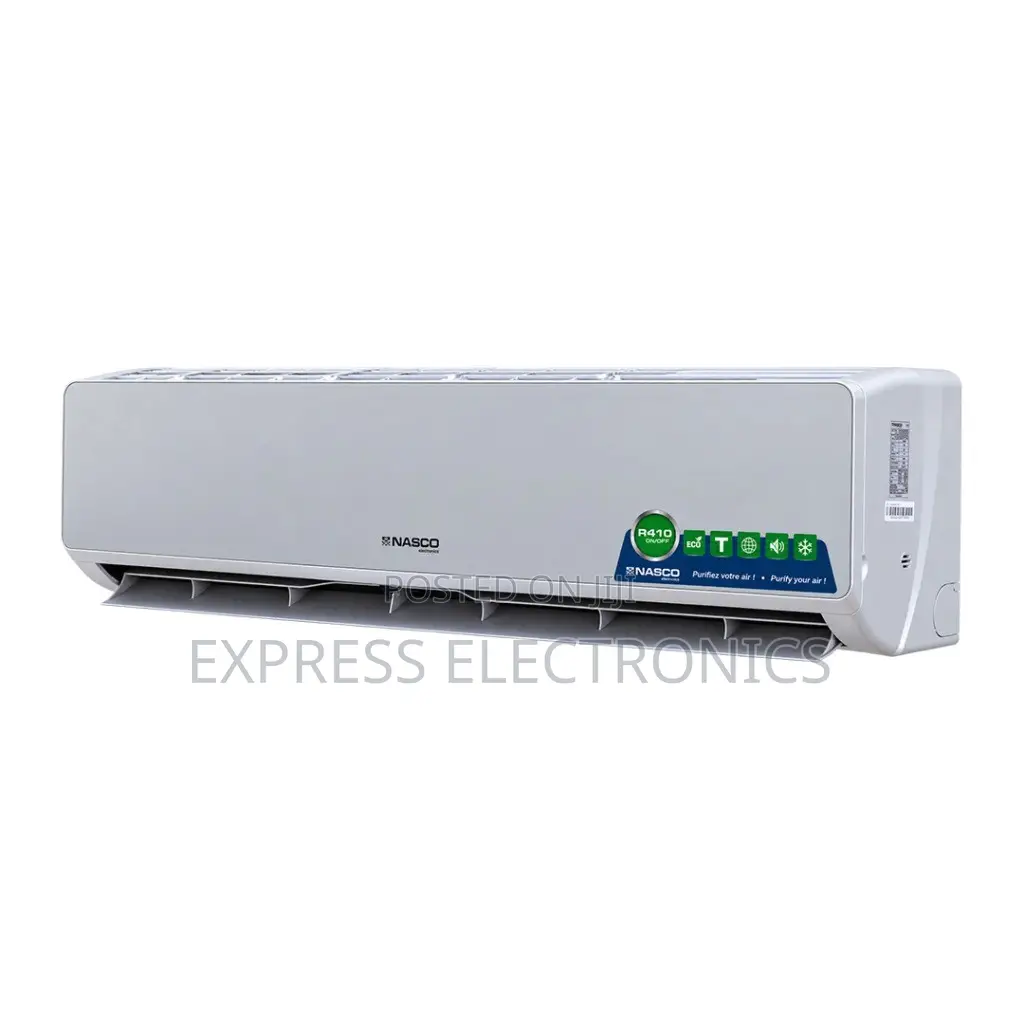 2.0hp Nasco Air Conditioner R410 Gas White Split System