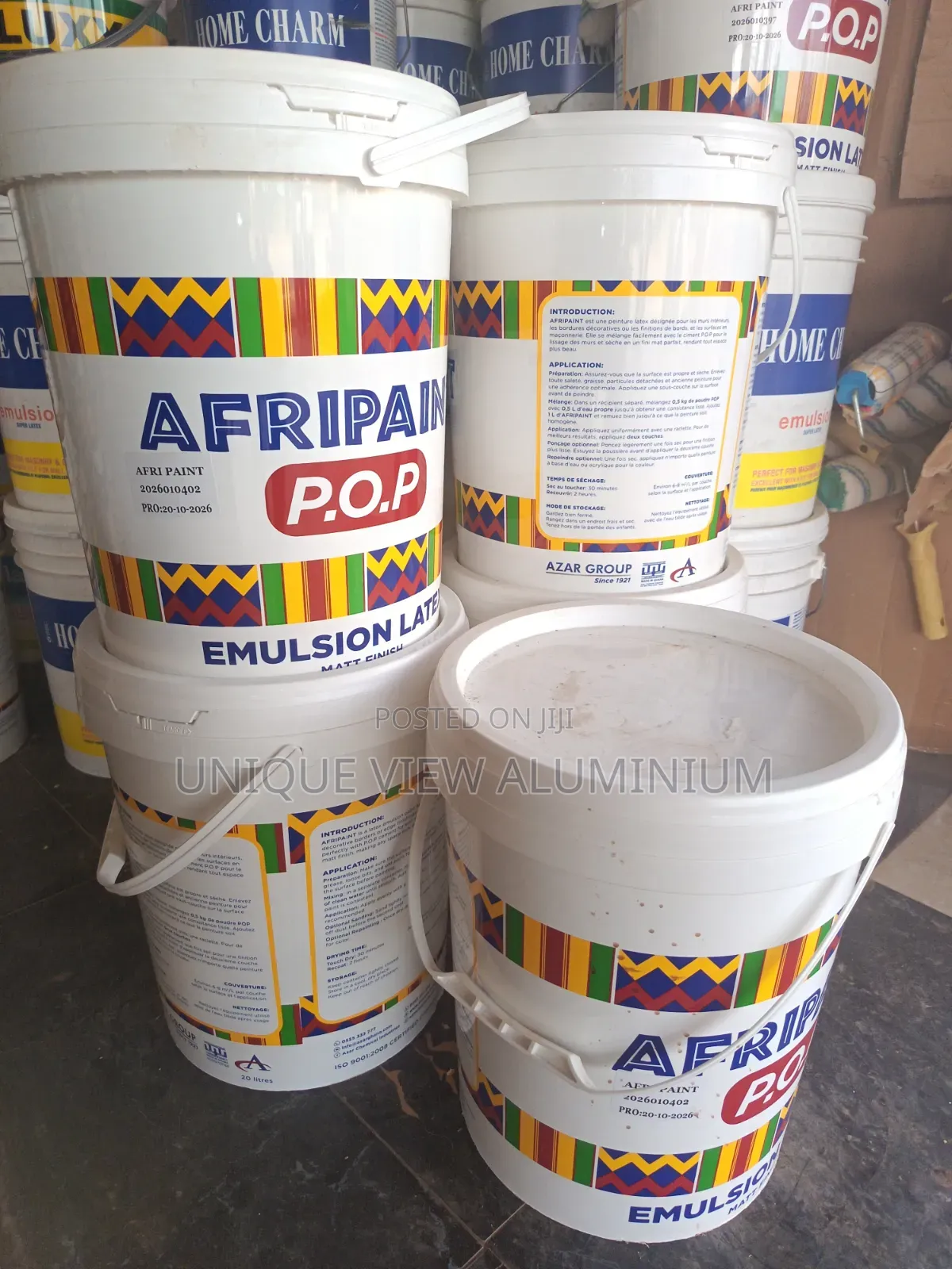 Afripaint Pop Emulsion Latex 20l Matt Finish