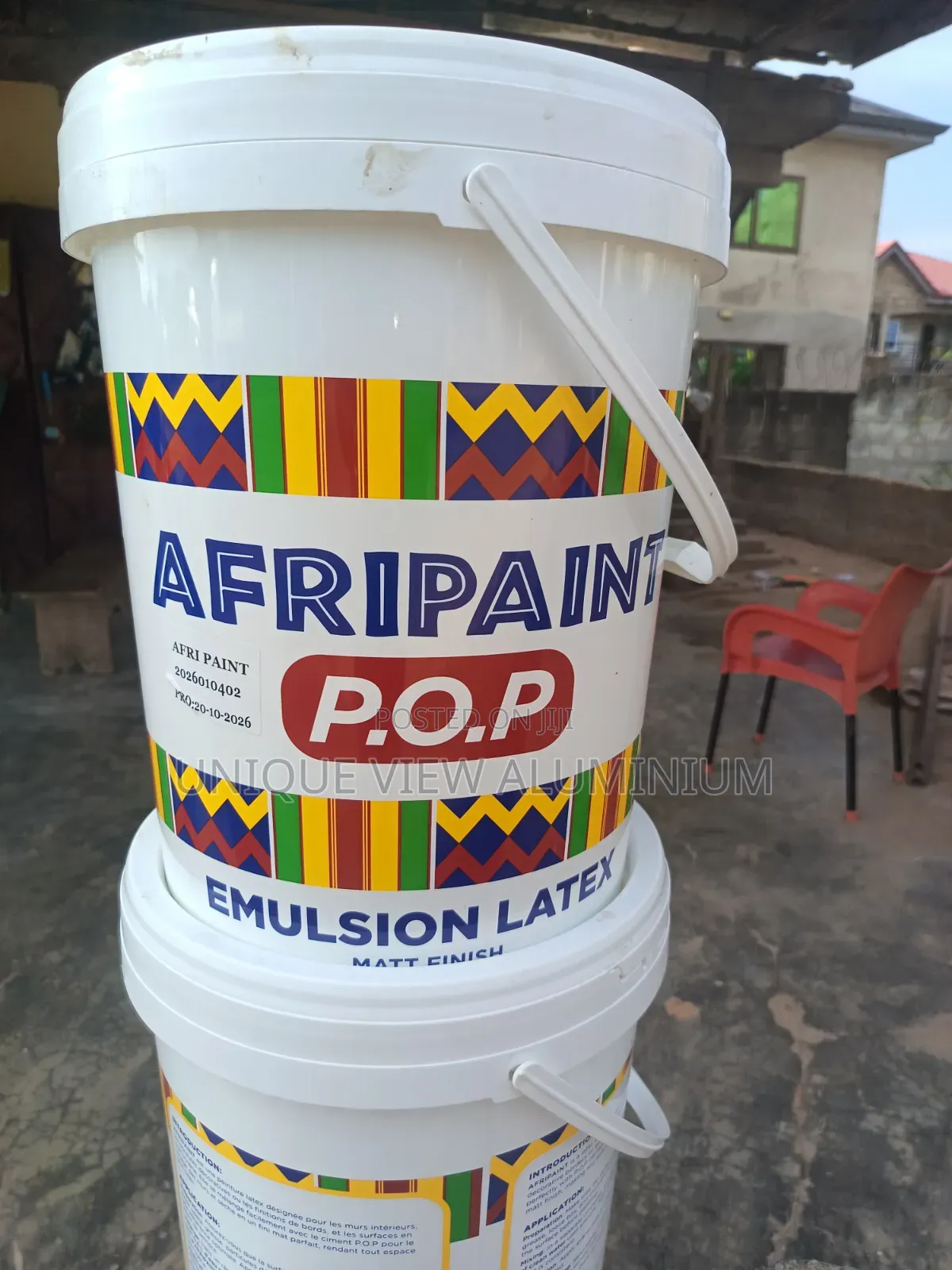 Afripaint Pop Emulsion Latex 20l Matt Finish
