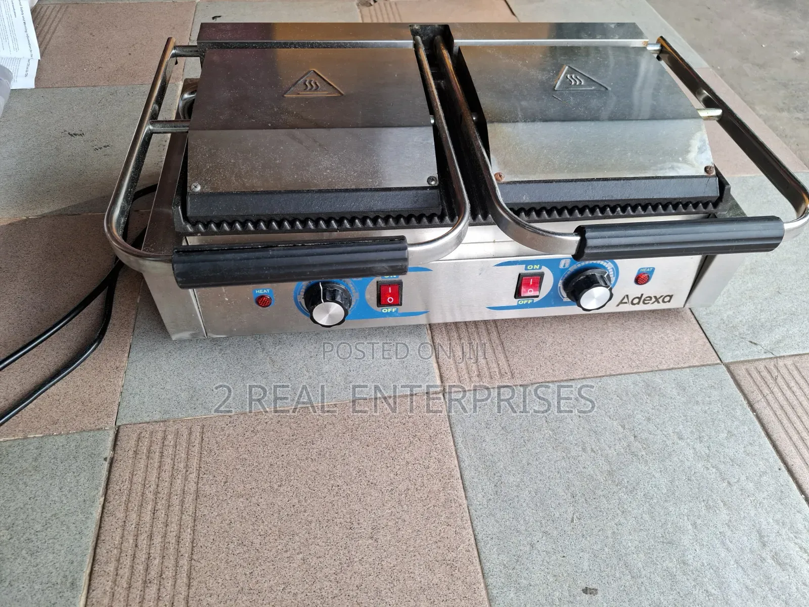 Adexa MLP-813 Commercial Double Contact Grill Panini Press