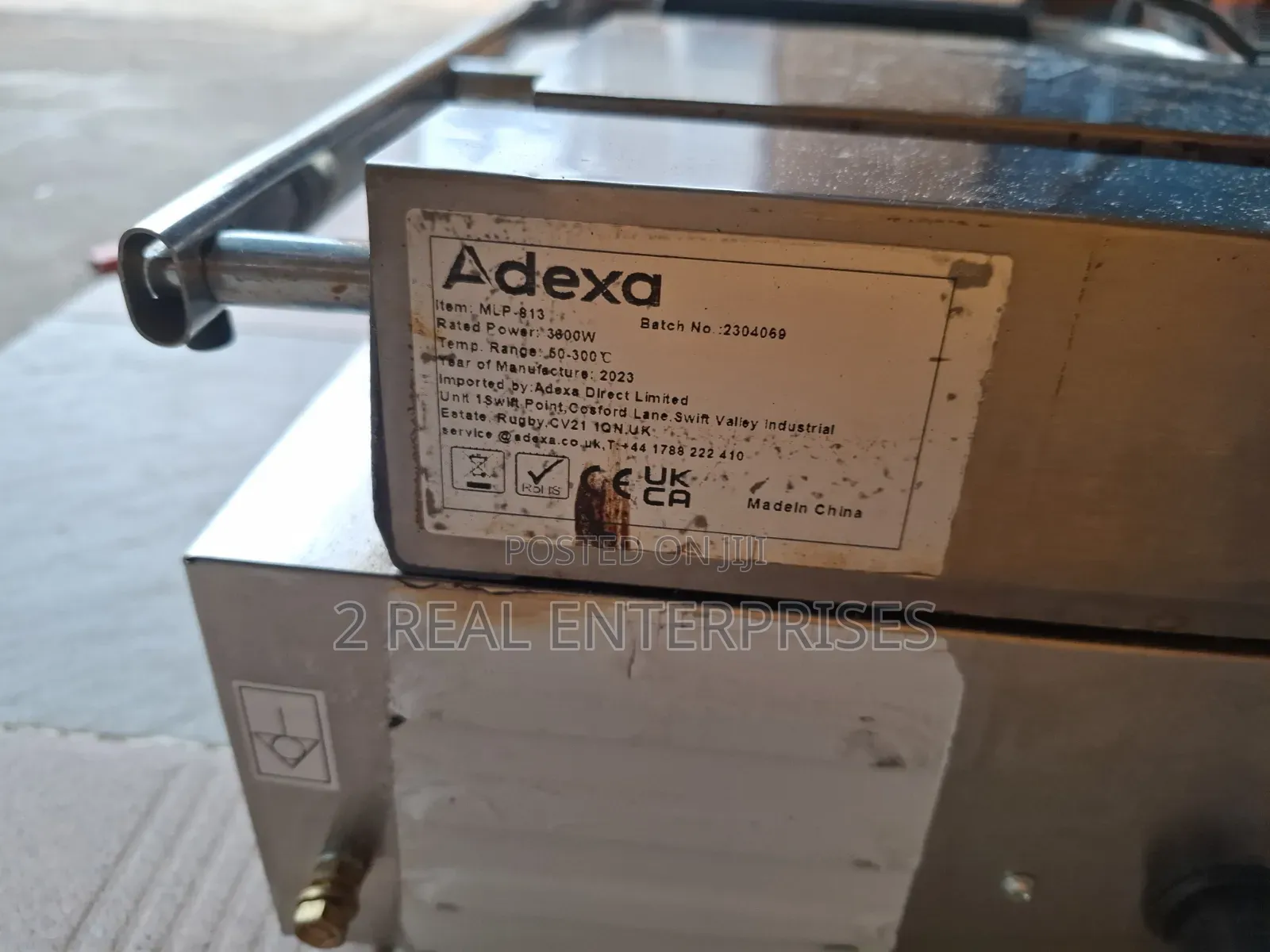 Adexa MLP-813 Commercial Double Contact Grill Panini Press