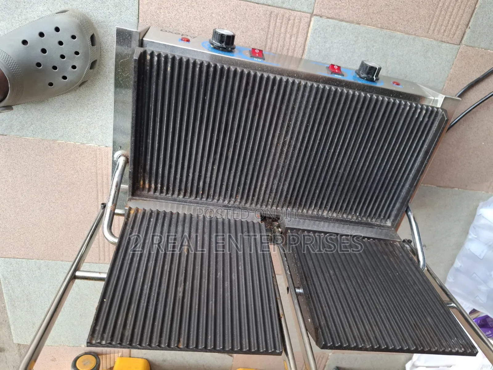 Adexa MLP-813 Commercial Double Contact Grill Panini Press