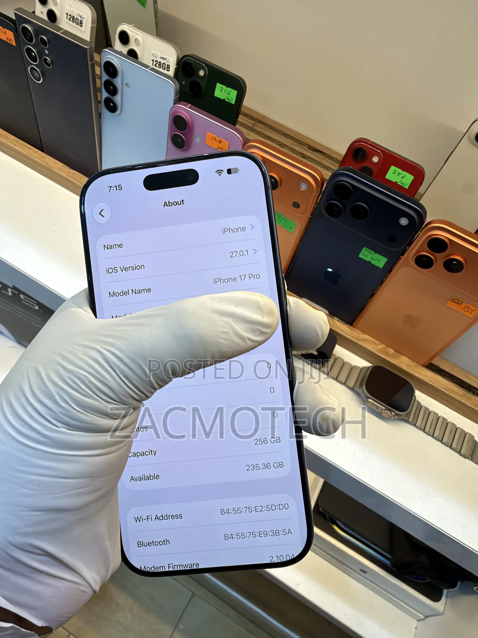 Apple iPhone 17 Pro 256 GB Blue