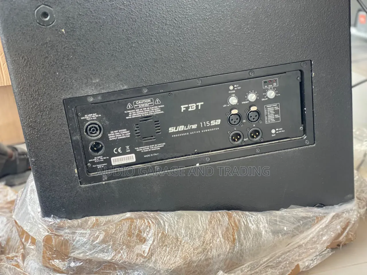 FBT Bass 15 Active