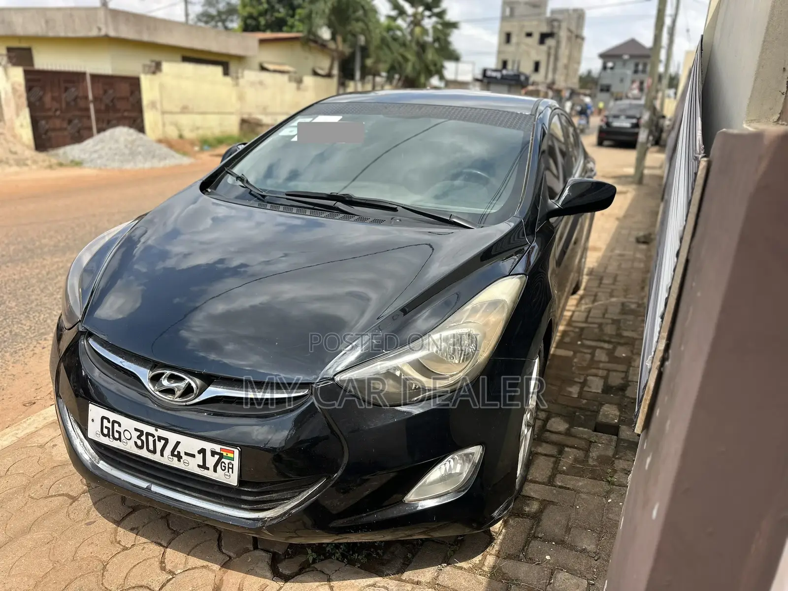 Hyundai Elantra GLS Sedan FWD (1.8L 4cyl 6M) 2013 Black