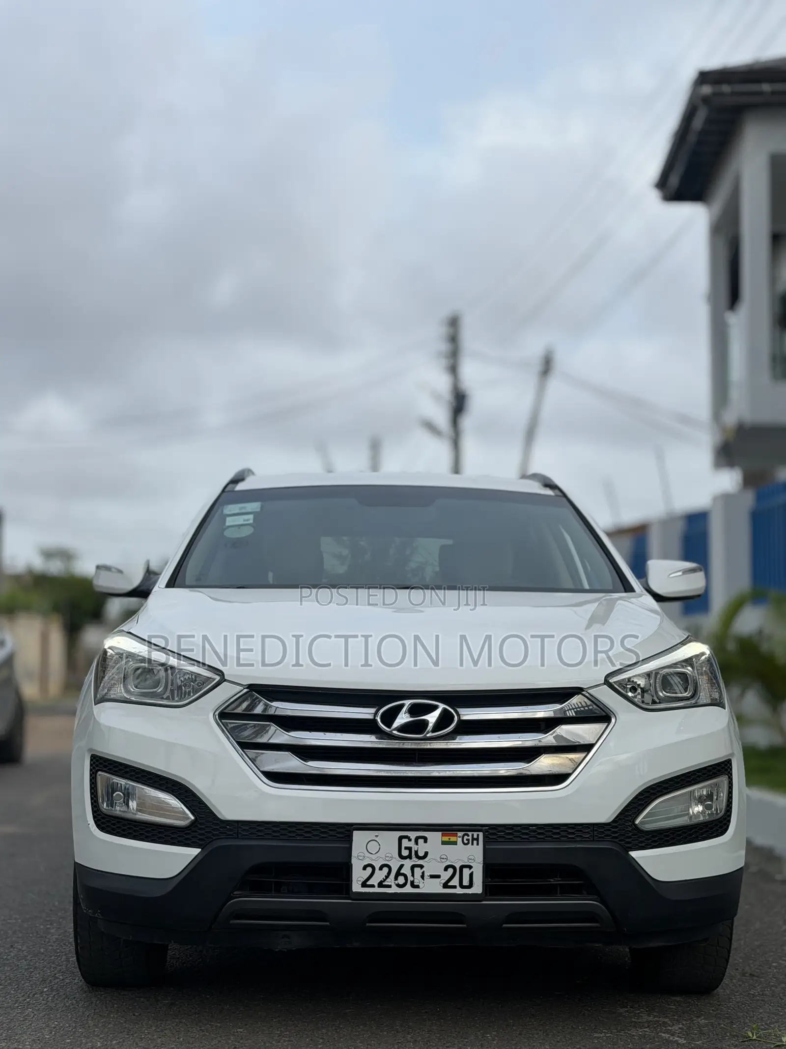 Hyundai Santa Fe 2014 White