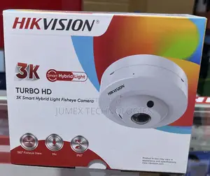 HIKVISION 3K Smart Hybrid Light Fisheye Camera
