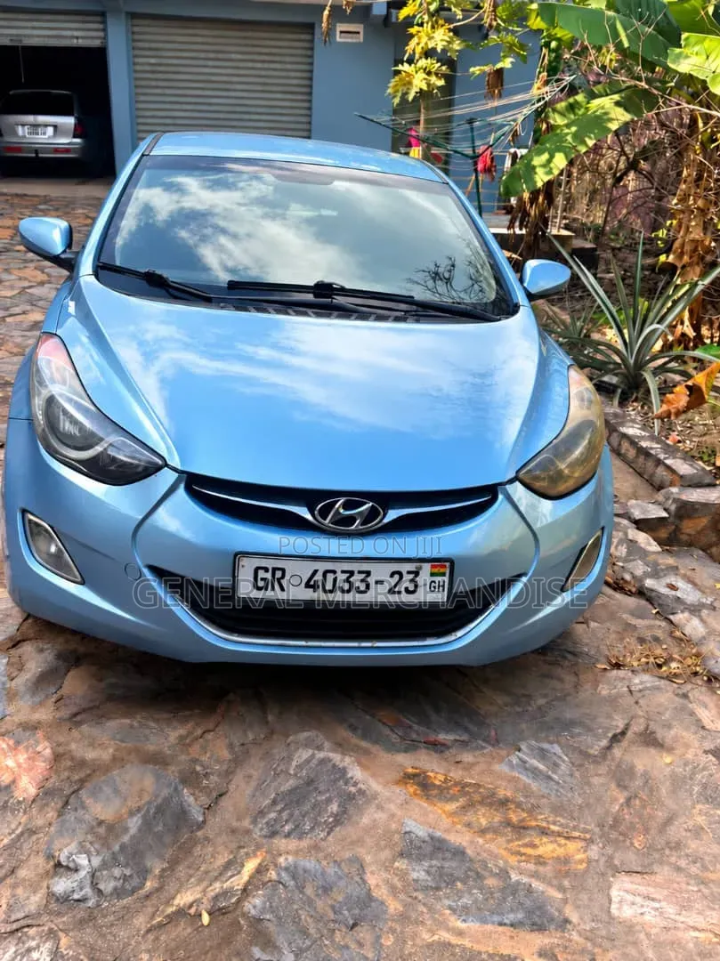 Hyundai Elantra 2012 Blue