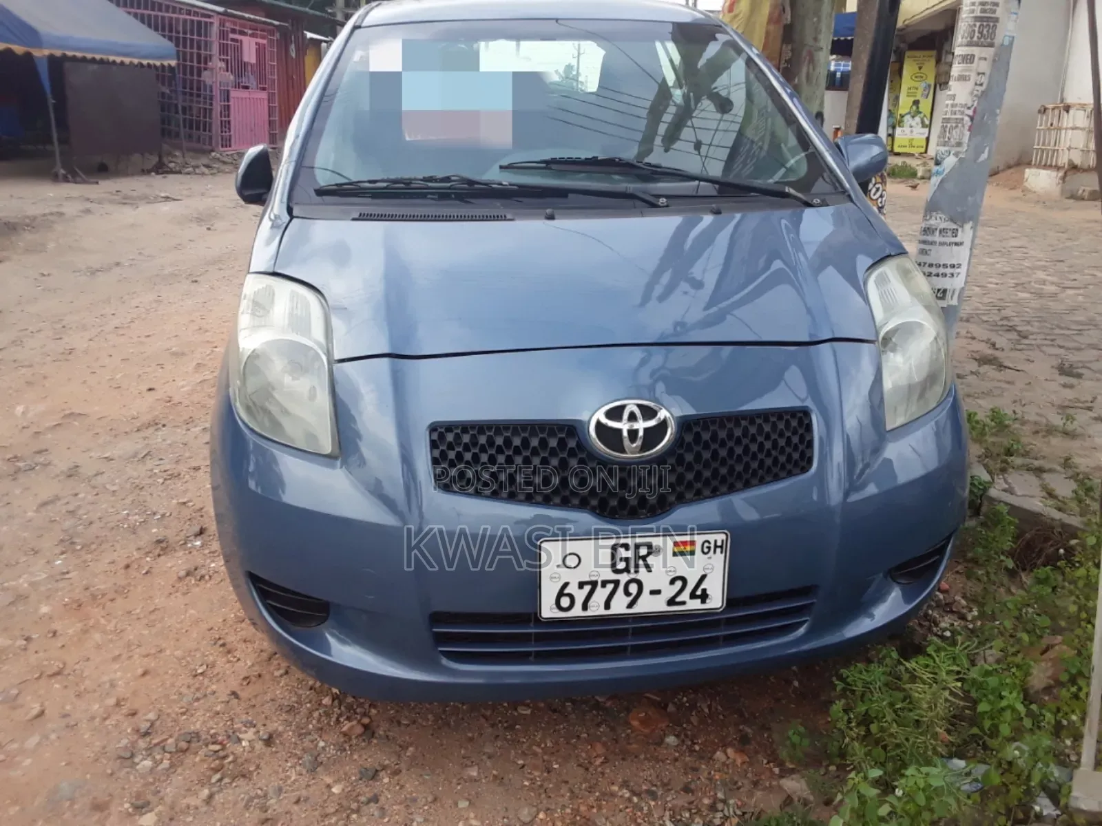 Toyota Yaris 2010 Blue