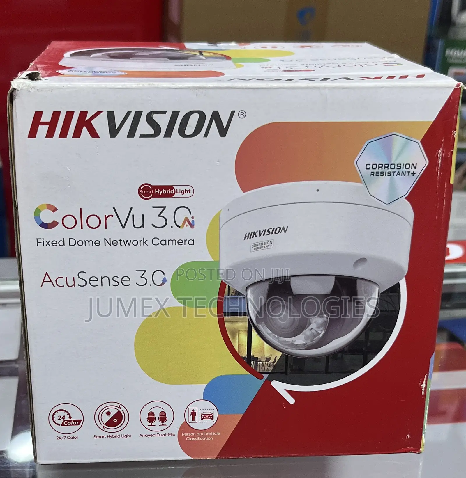 HIKVISION ColorVu 3.0 Fixed Dome Network Camera DS-2CD2147G3-LIY