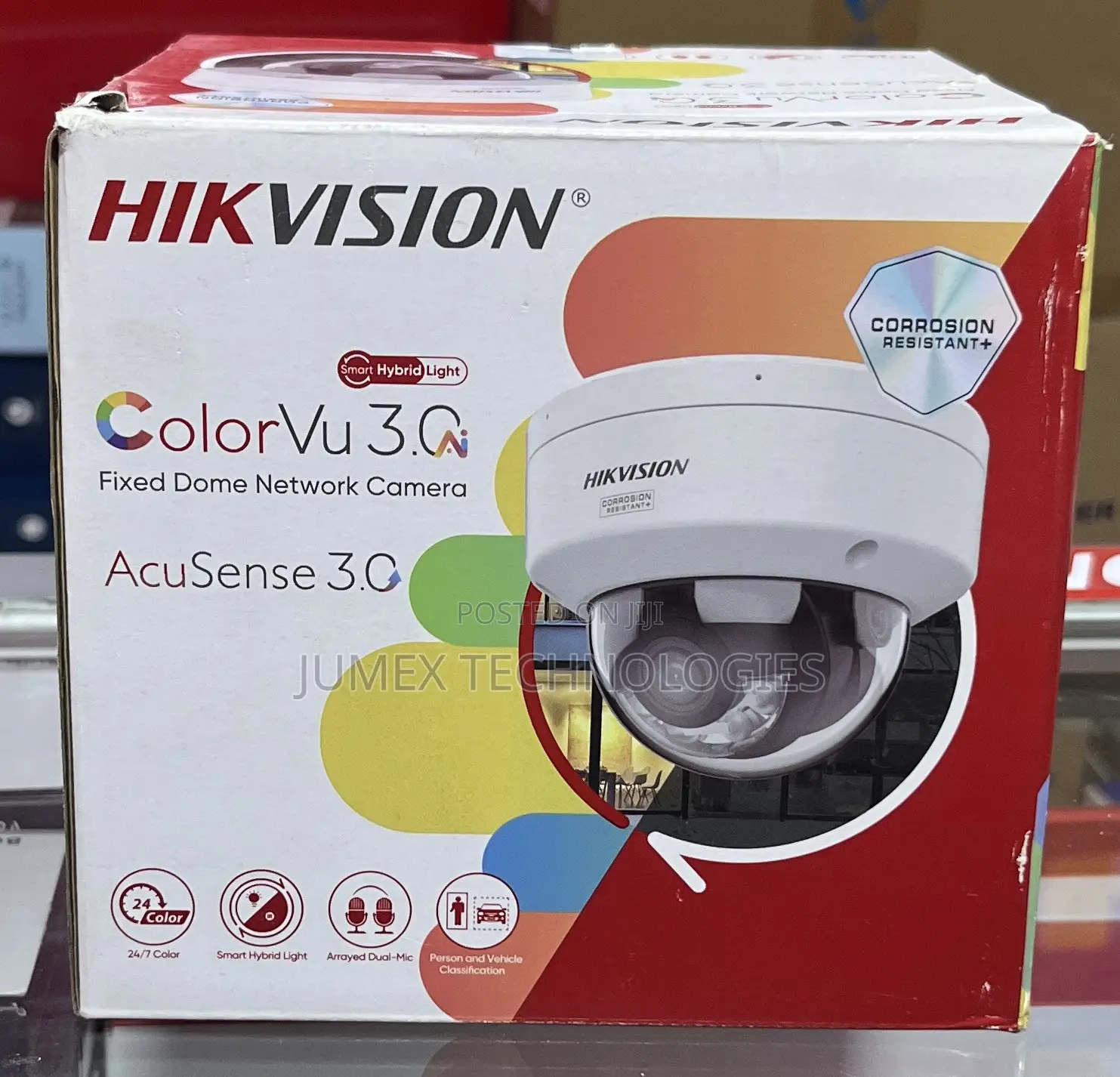HIKVISION ColorVu 3.0 Fixed Dome Network Camera DS-2CD2147G3-LIY