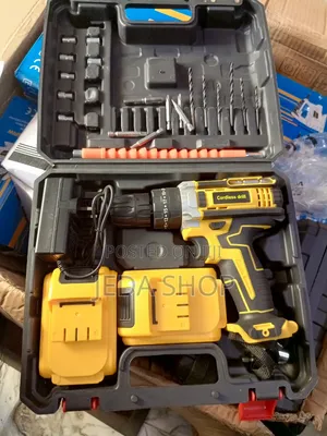 Cordless Drill With 2 Batteries