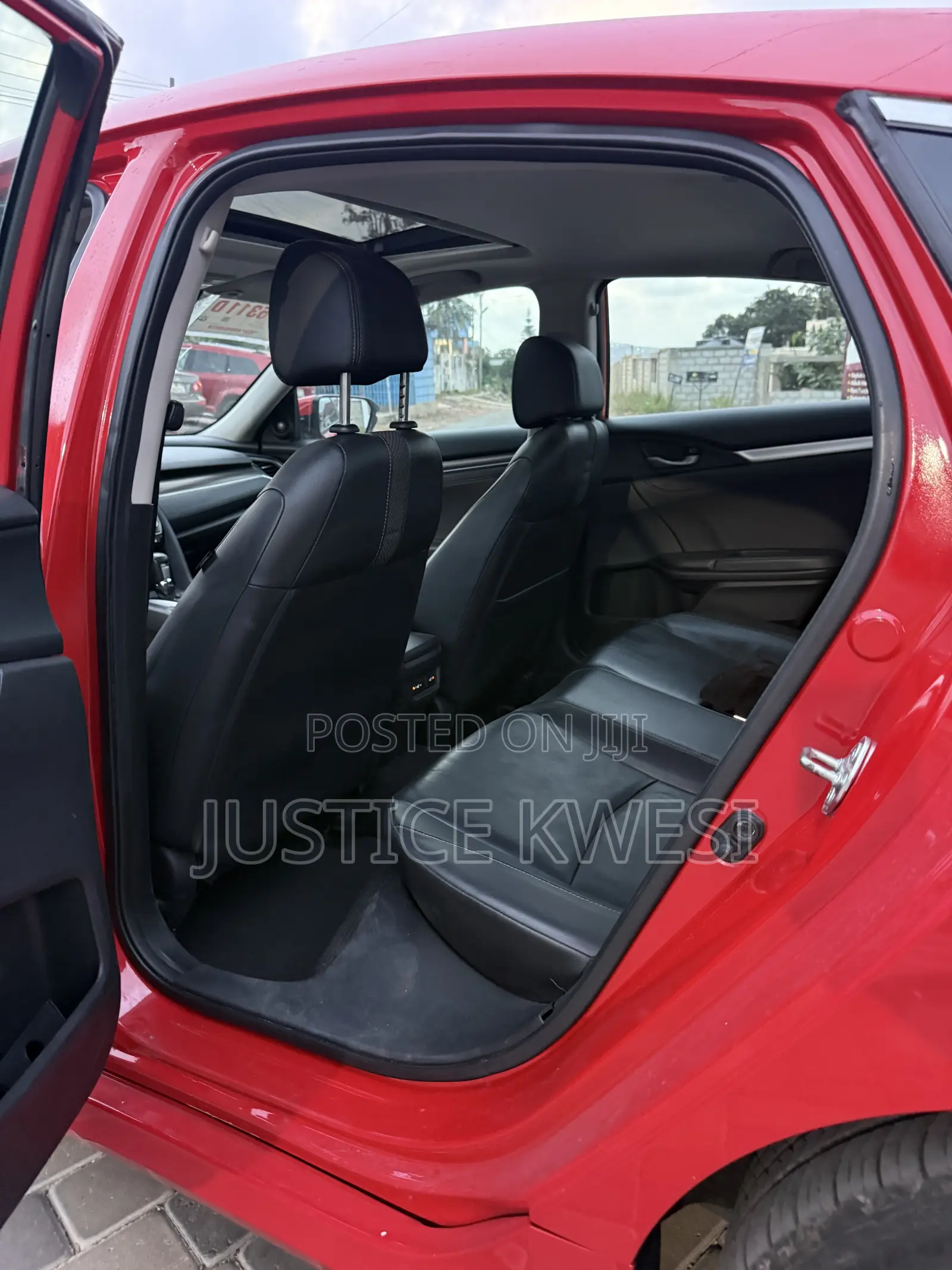 Honda Civic Touring Sedan 2020 Red