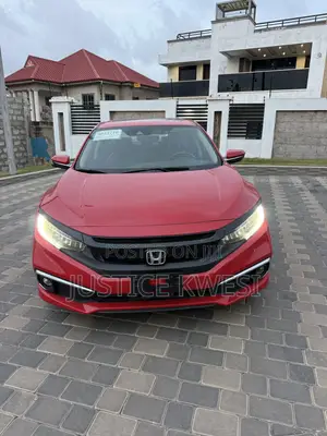 Honda Civic Touring Sedan 2020 Red