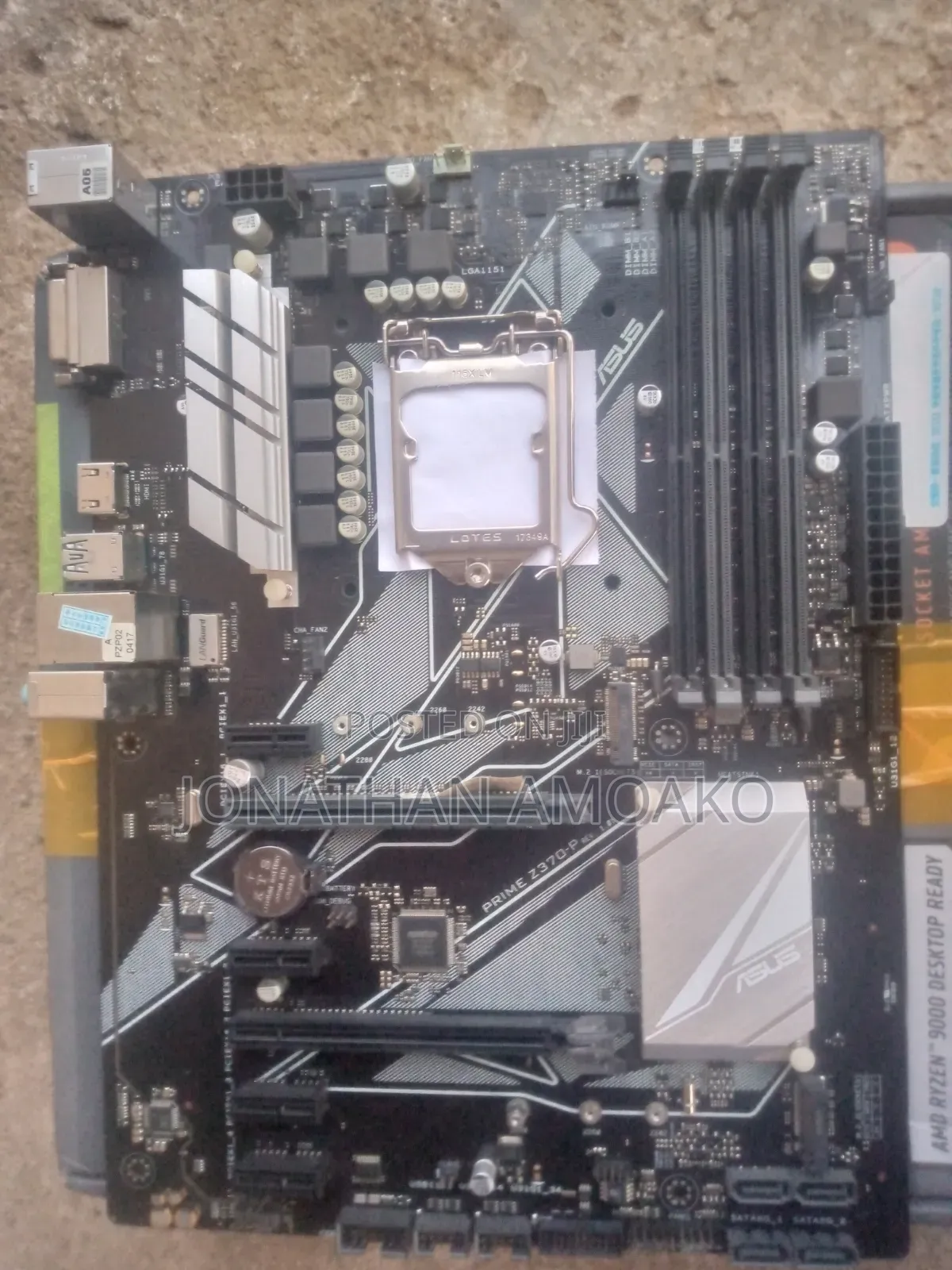 ASUS Prime Z370-P Motherboard 8/9th Gen