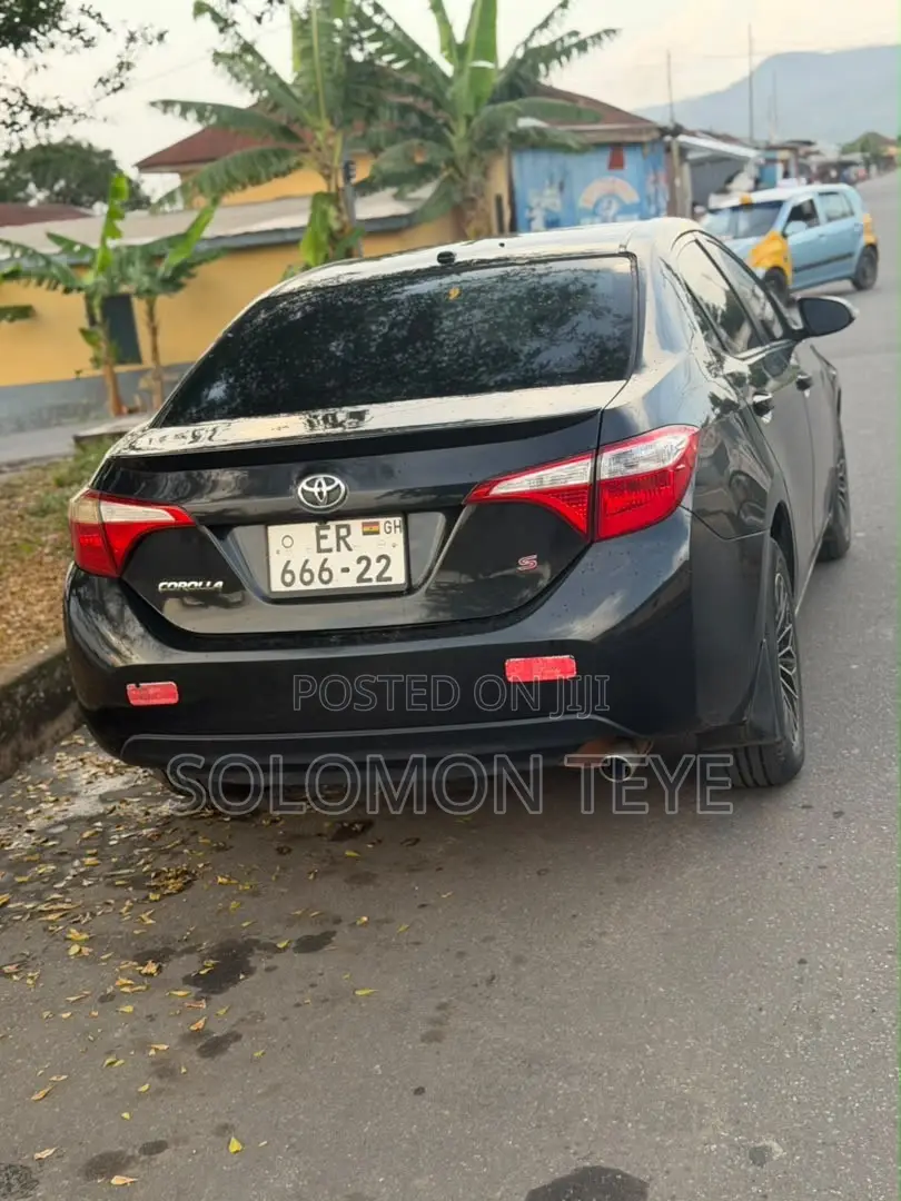 Toyota Corolla S 4dr Sedan (1.8L 4cyl CVT) 2016 Black