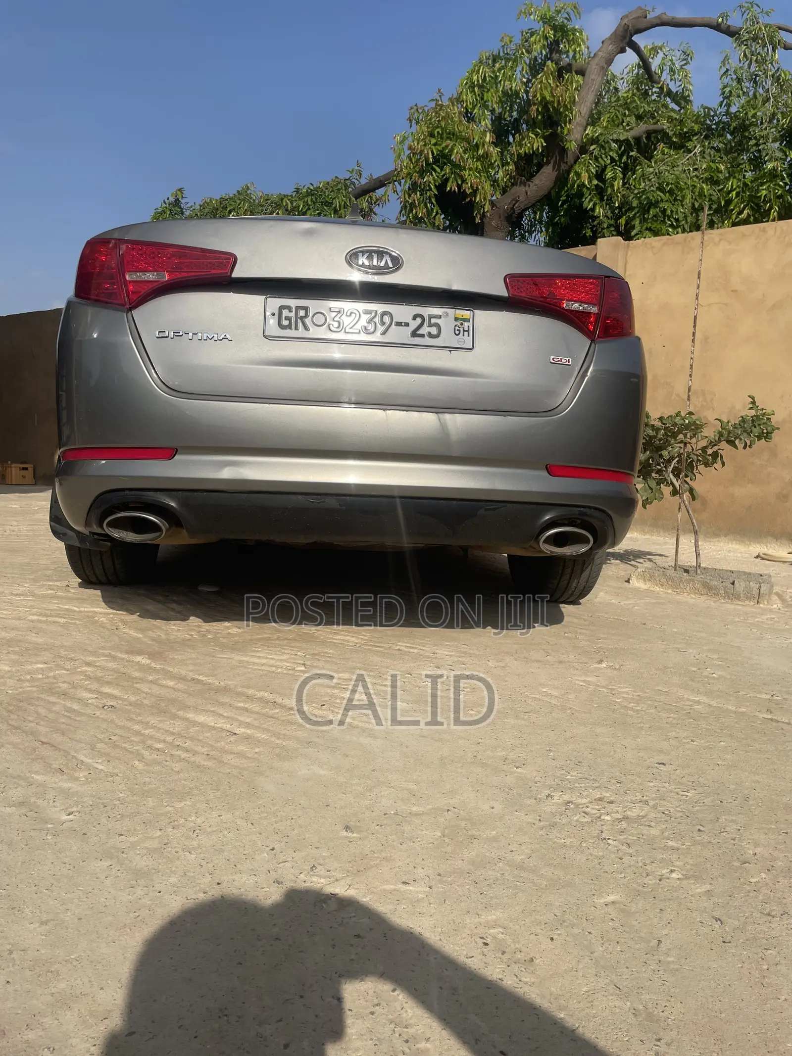 Kia Optima EX Turbo Sedan (2.0L 6cyl 6A) 2012 Gray