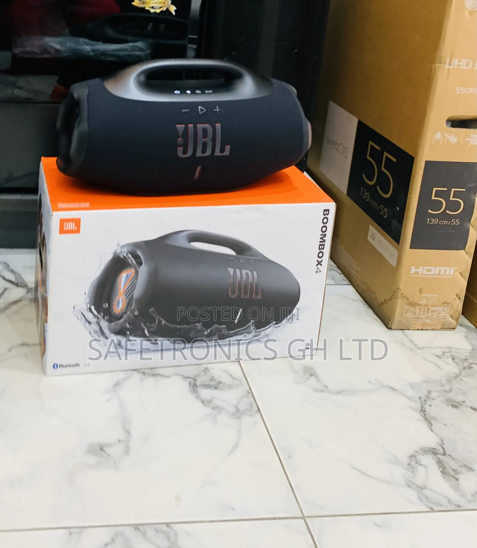 Sonic-Elite Bluetooth JBL Boombox 4 Speaker