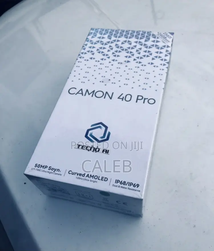 New Tecno Camon 40 Pro 5G 256 GB Blue