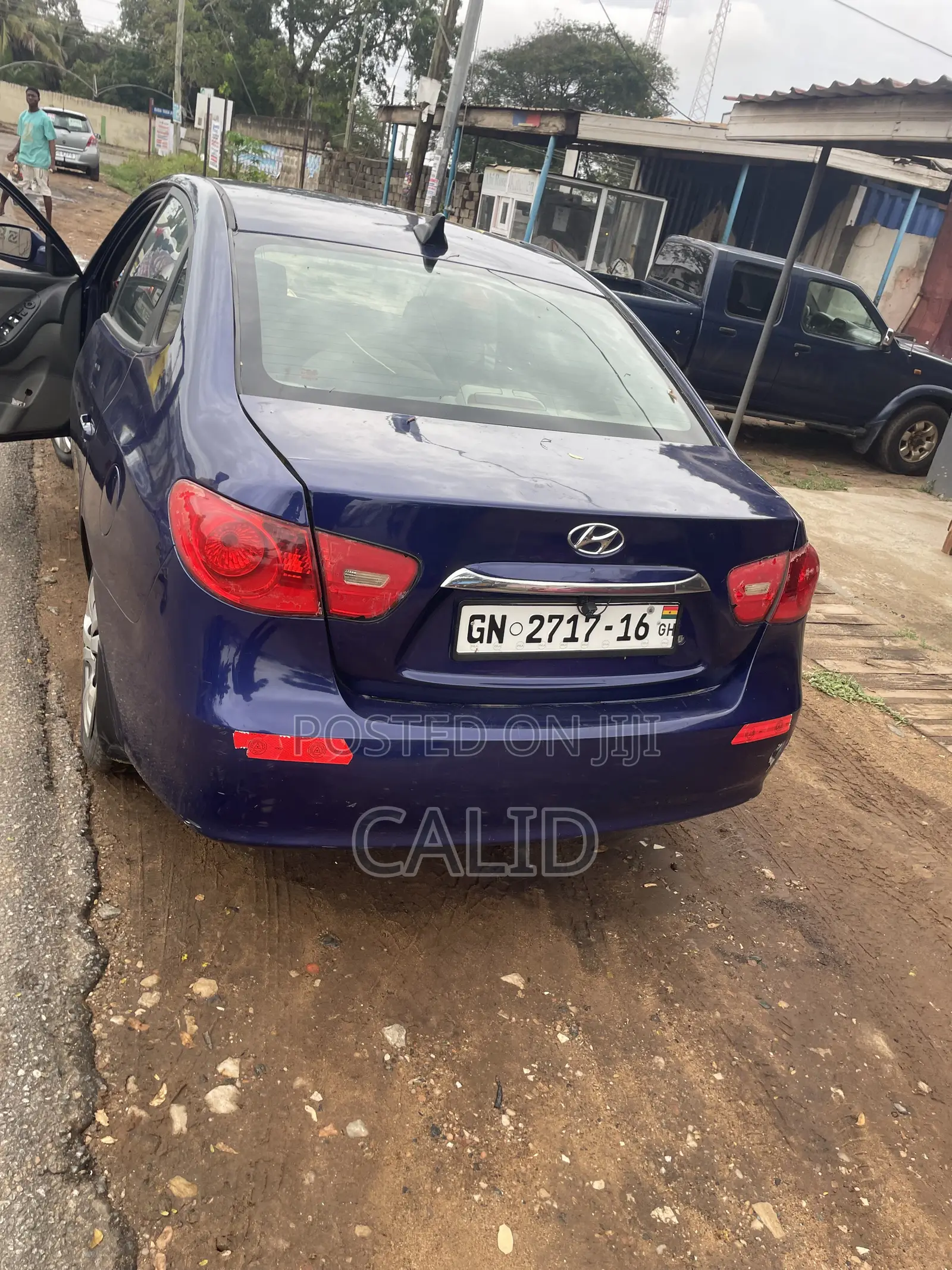 Hyundai Elantra 2008 Blue
