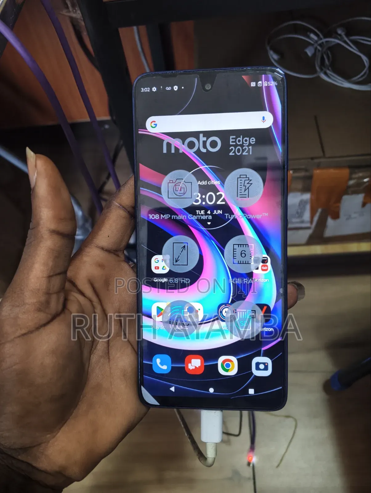 New Motorola Edge 5G 2021 256 GB Blue