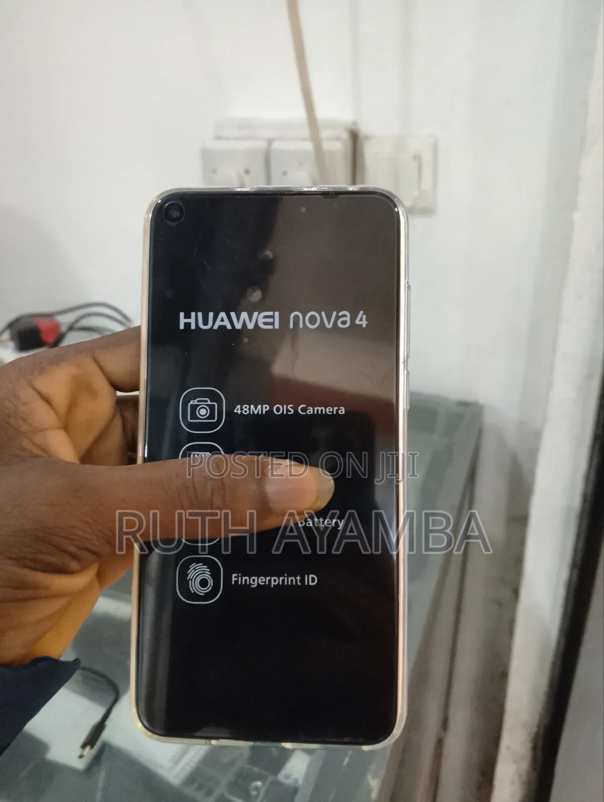 New Huawei nova 4 128 GB Black