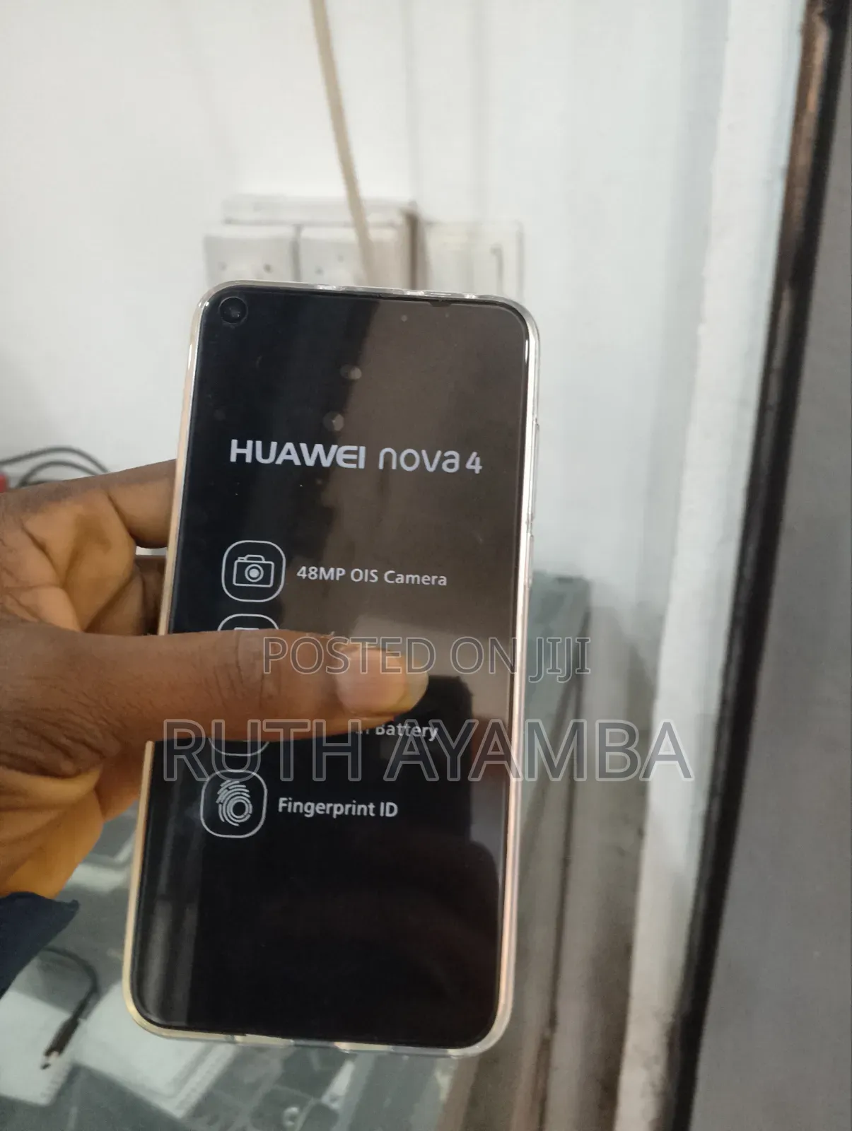 New Huawei nova 4 128 GB Black