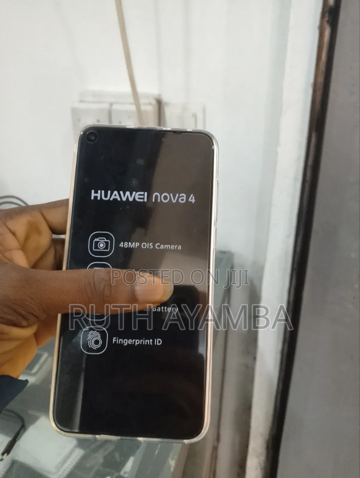 New Huawei nova 4 128 GB Black