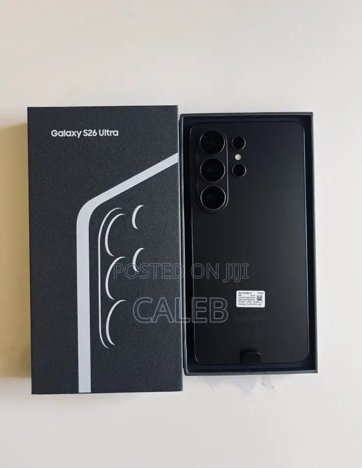 New Samsung Galaxy S26 Ultra 5G 1 TB Black