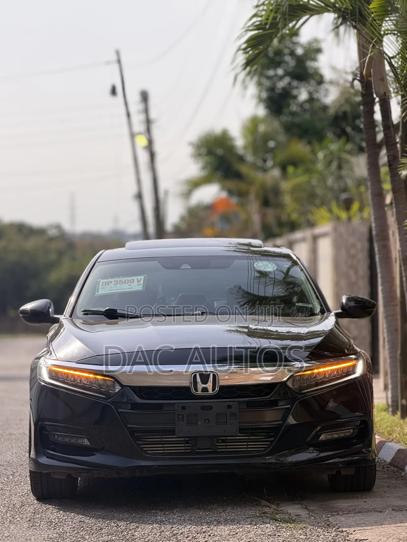 Honda Accord Touring 2018 Black