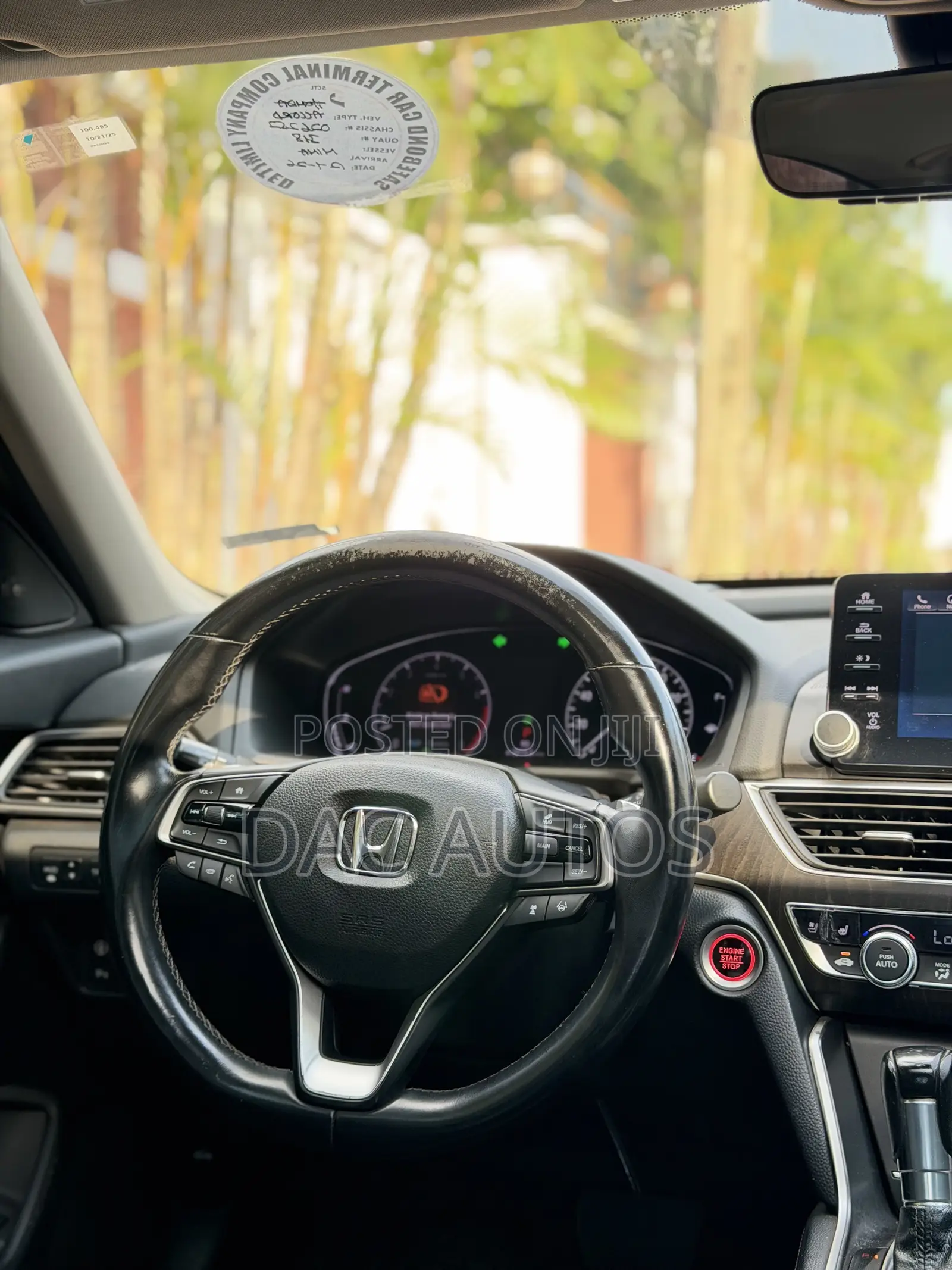 Honda Accord Touring 2018 Black