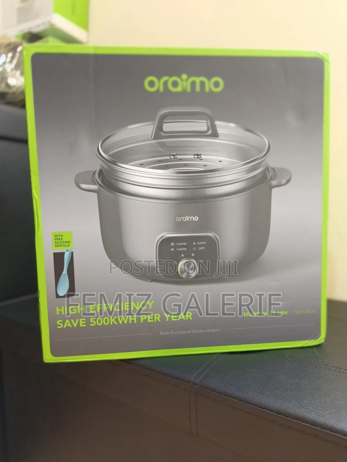 Oraimo MultiPot S1 Lite 6L Electric Cooking Pot With Steamer