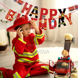 Kids Fire Service Costume