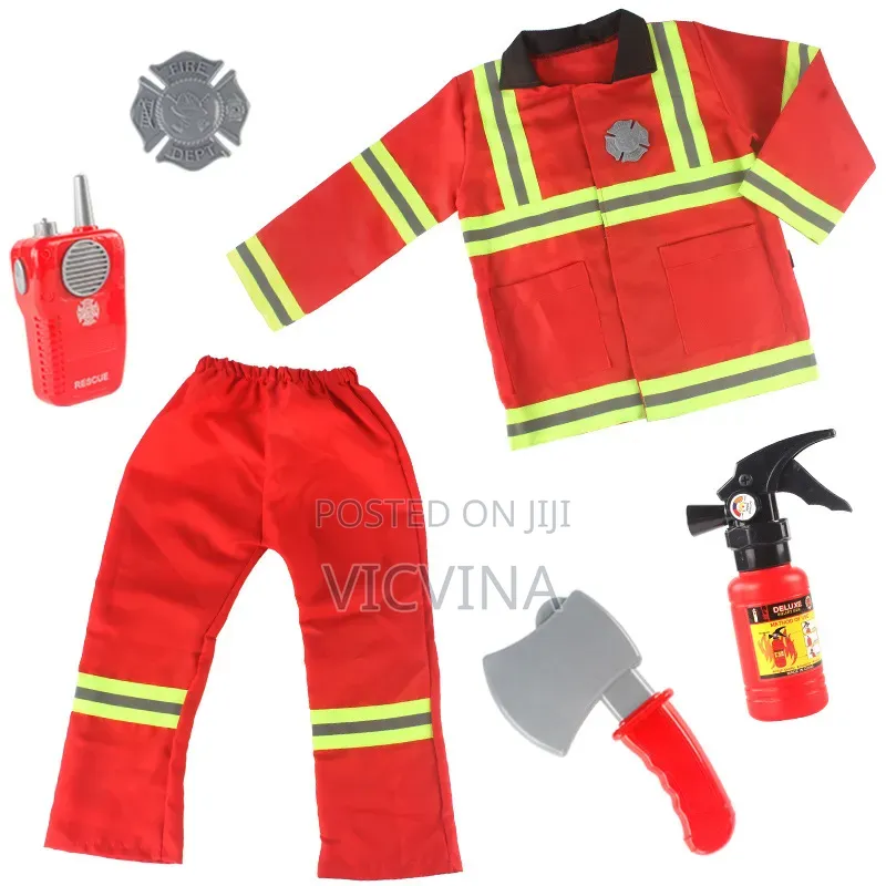 Kids Fire Service Costume